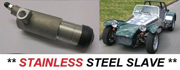 CLUTCH SLAVE CYLINDER (Lotus Super 7) (Ser.5 1600cc Twin Cam) (**STAINLESS STEEL**) (7/8") (1971- 73)